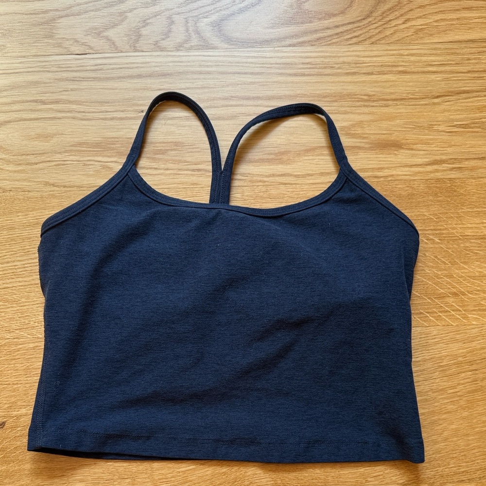 Beyond Yoga Navy Blue Tank